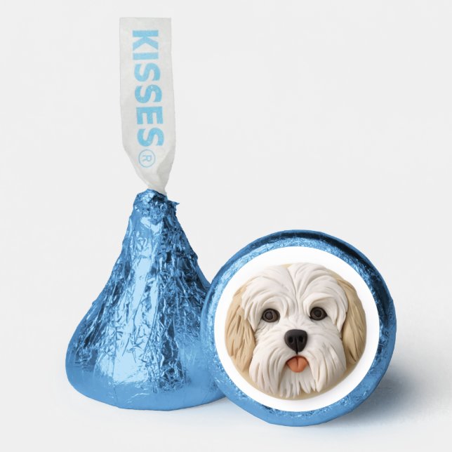 Havanese Dog 3D Inspired Hershey®'s Kisses® (Front)