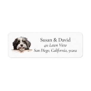 Havanese Dog Breed Pet Lovers Label