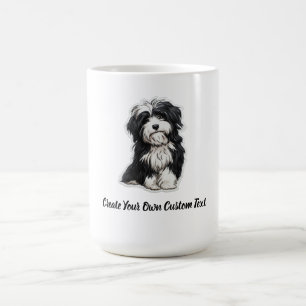 Havanese Dog Create Your Own Custom Text Coffee Mug