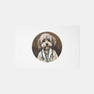 Havanese Dog Doctor   Rug