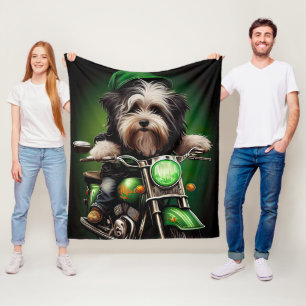 Havanese Day Doggies Plush shops Throw Blanket