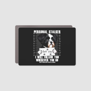 Havanese Dog Funny Stalker Cartoon Car Magnet