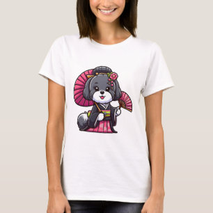 Havanese Dog Kimono   T-Shirt
