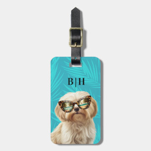 Havanese Dog Luggage Tag