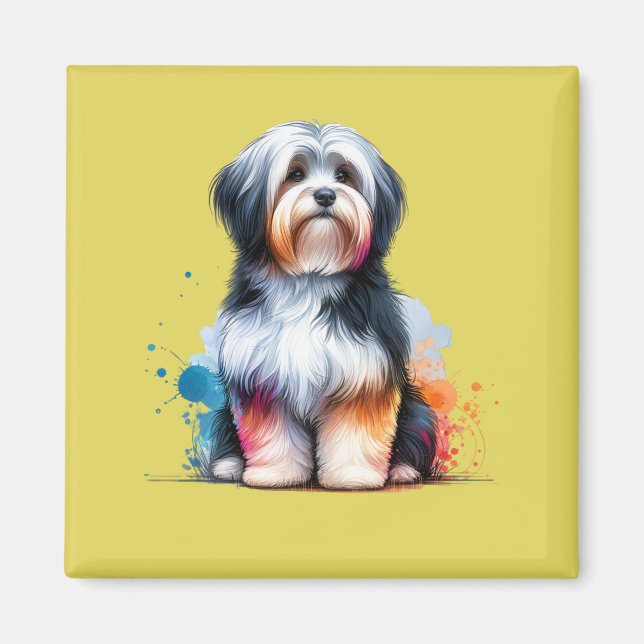 Havanese Dog Magnet (Front)