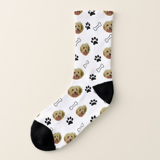 Havanese dog socks (Left Outside)