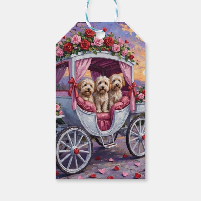 Havanese Dog Valentine's Day  Gift Tags (Front)