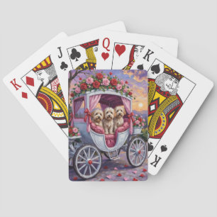 Havanese Dog Valentine's Day  Poker Cards