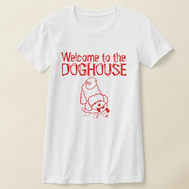 Havanese Doghouse T-Shirt (Laydown)