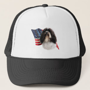 Havanese Flag Trucker Hat