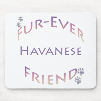 Havanese Furever Mouse Pad