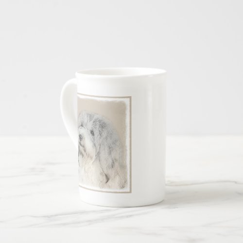 Havanese Gold Sable Painting _ Original Dog Art Bone China Mug