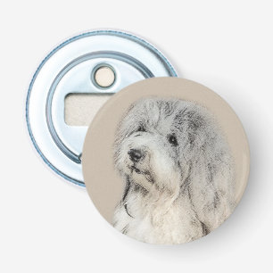 Havanese (Gold Sable) Painting - Original Dog Art Bottle Opener