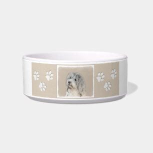 Havanese (Gold Sable) Painting - Original Dog Art Bowl