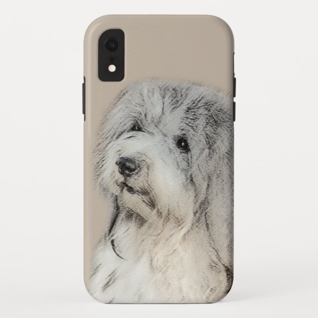 Havanese (Gold Sable) Painting - Original Dog Art Case-Mate iPhone Case (Back)