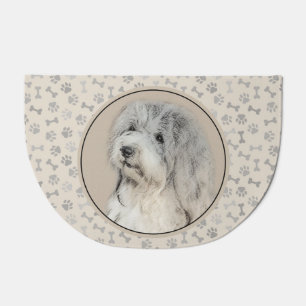 Havanese (Gold Sable) Painting - Original Dog Art Doormat