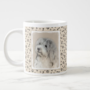 Havanese (Gold Sable) Painting - Original Dog Art Giant Coffee Mug