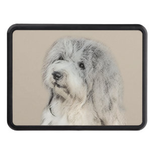 Havanese (Gold Sable) Painting - Original Dog Art Hitch Cover