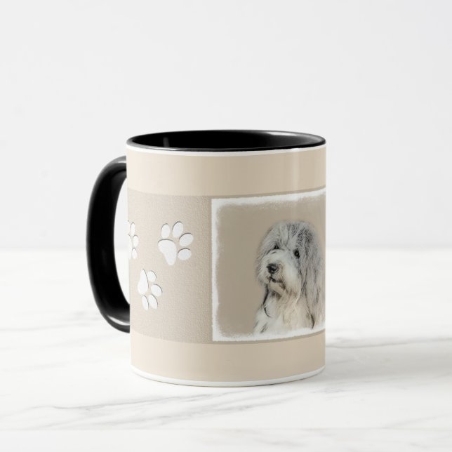 Havanese (Gold Sable) Painting - Original Dog Art Mug (Front Left)