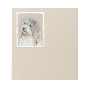 Havanese (Gold Sable) Painting - Original Dog Art Notepad