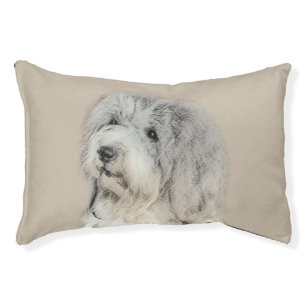 Havanese (Gold Sable) Painting - Original Dog Art Pet Bed
