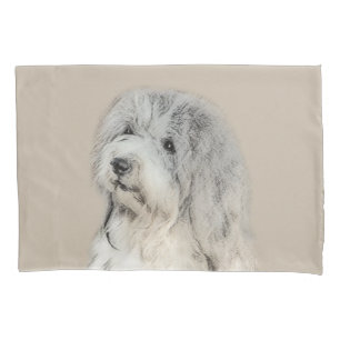 Havanese (Gold Sable) Painting - Original Dog Art Pillow Case