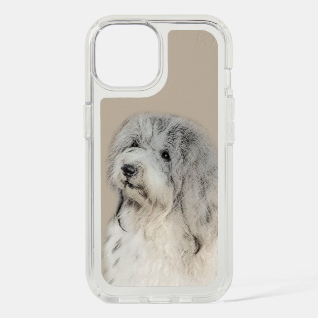 Havanese (Gold Sable) Painting - Original Dog Art Speck iPhone Case (Front)