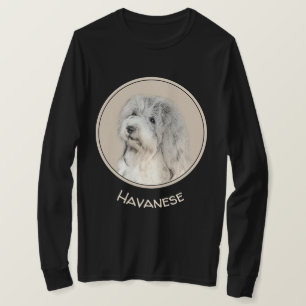 Havanese (Gold Sable) Painting - Original Dog Art T-Shirt