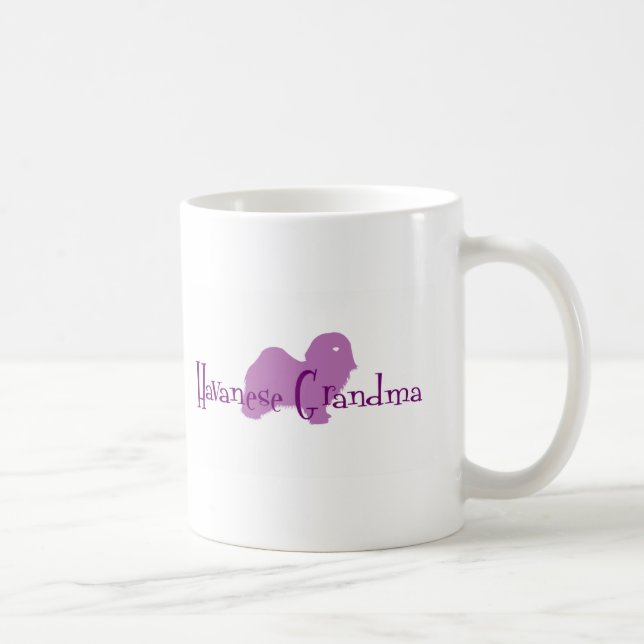 Havanese Grandma Coffee Mug (Right)