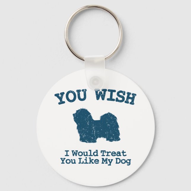 Havanese Keychain (Front)