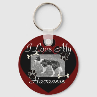 Havanese Keychain