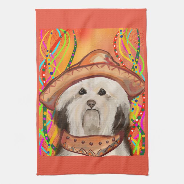 HAVANESE     KITCHEN TOWEL (Vertical)