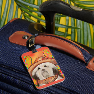 HAVANESE LUGGAGE TAG