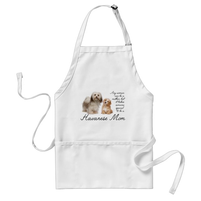 Havanese Mom Apron (Front)