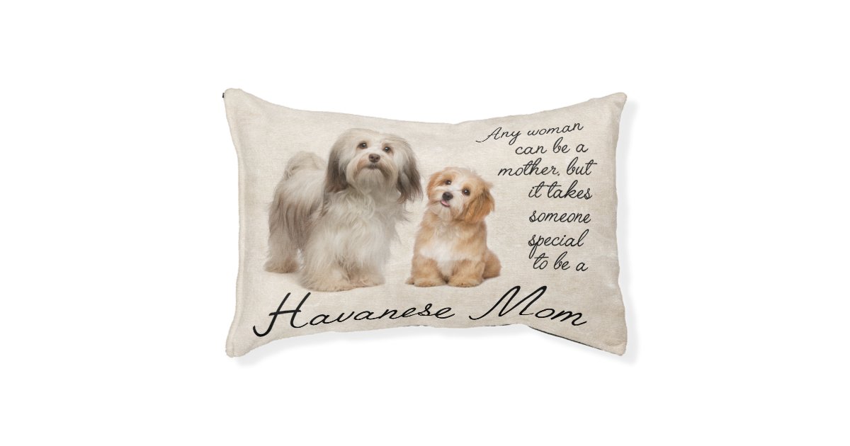 Havanese Mom Dog Bed Zazzle