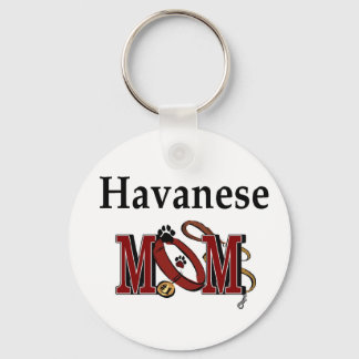 Havanese MOM Gifts Keychain