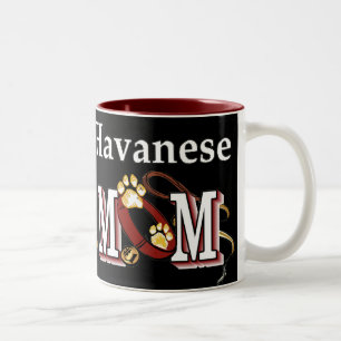 Havanese MOM Gifts Two-Tone Coffee Mug