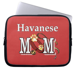 Havanese Mom Laptop Sleeve