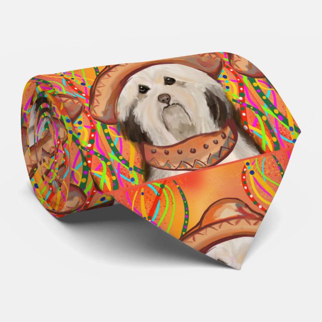 HAVANESE      NECK TIE (Rolled)