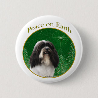 Havanese Peace Button