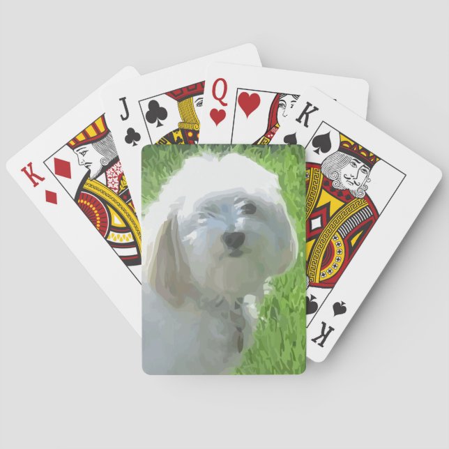 Havanese Poker Cards (Back)