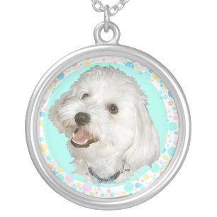 Havanese Portrait Necklace