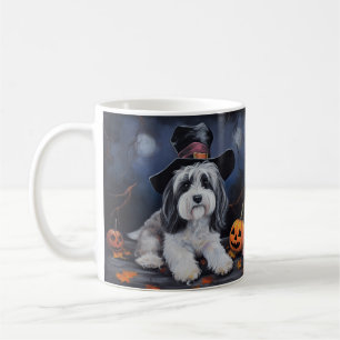 Havanese Pumpkins Halloween Scary Coffee Mug