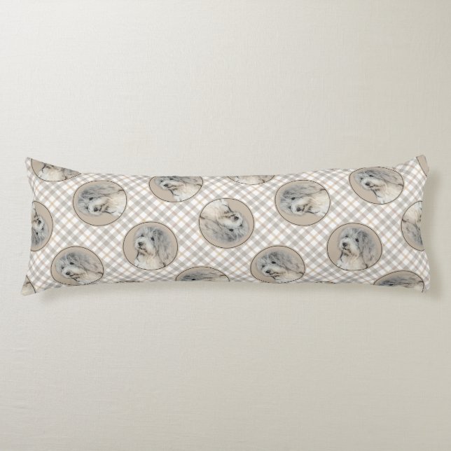 Havanese Puppy, havanese, Cuban Bichon, Bichon Hav Body Pillow (Front)
