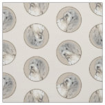 Havanese Puppy, havanese, Cuban Bichon, Bichon Hav Fabric