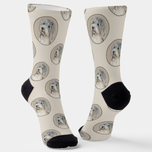 Havanese Puppy, havanese, Cuban Bichon, Bichon Hav Socks (Angled)