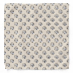 Havanese Puppy Painting - Cute Original Dog Art Bandana