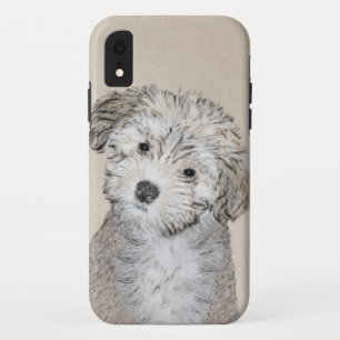Havanese Puppy Painting - Cute Original Dog Art iPhone XR Case
