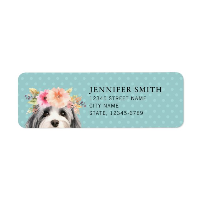 Havanese Return Address Label (Front)