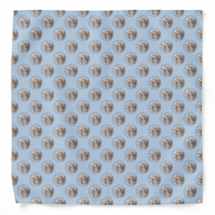 Havanese (Silver) Painting - Cute Original Dog Art Bandana